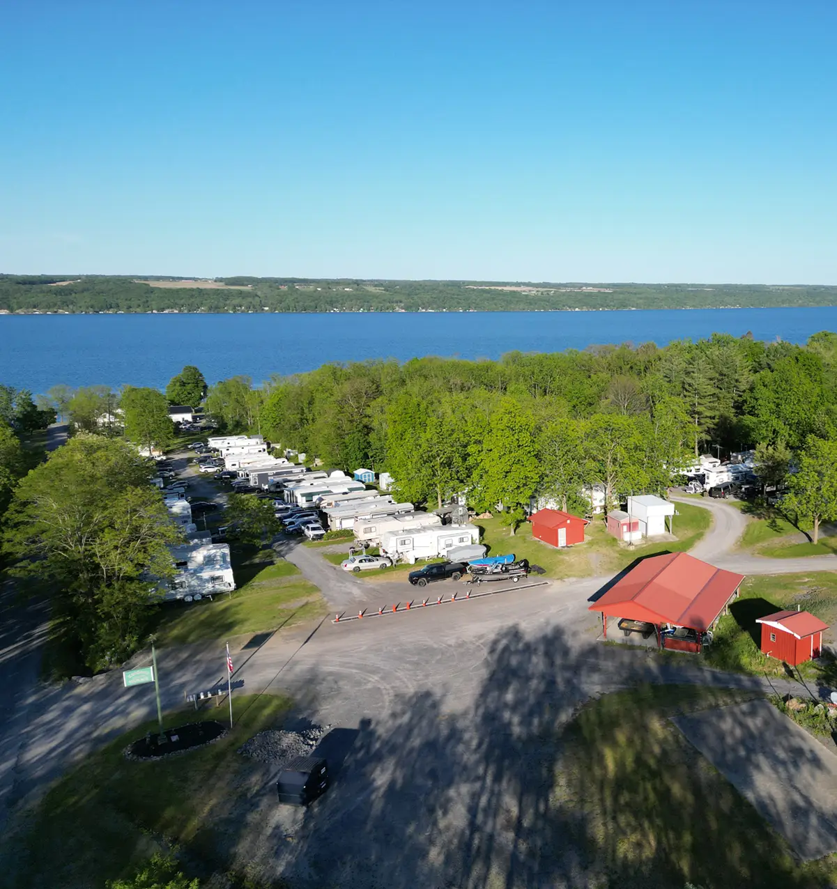Drone Photo of our grounds